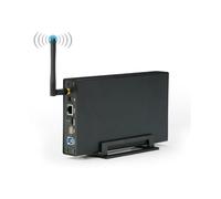 Boîtier portable pour disque dur SSD 3,5 pouces, routeur Wi-Fi portable, USB 3.0, RJ45, Ethernet, NAS,