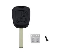 Boîtier Porte-clés 2 Boutons avec Interrupteurs Tactiles à Lame Non Coupée Compatible pour Xsara Picasso Berlingo C1 C2 C3 C4 C6 Xsara Remote
