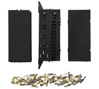 Boîtier porte-fusibles et relais 11 voies pour voiture, avec bornes et connecteurs