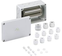 Boîtier pour bloc de jonction Spelsberg RK 4/18 K-18x4q 110 x 180 x 90 plastique gris 1 pc(s)