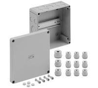 Boîtier pour bloc de jonction Spelsberg RK 4/18-L 61691201 gris 182 x 180 x 90 Polystyrène expansé (EPS) 1 pc(s)