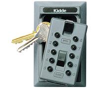Boitier pour clés Kidde AccessPoint 001170 - Combinaison permanente à chiffres - 2 touches - Couleur : gris titane, 001015