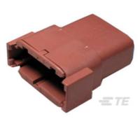 Boîtier pour contacts mâles série DTM TE Connectivity DTM04-12PD Nbr total de pôles 12 1 pc(s)
