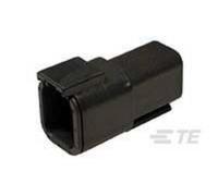 Boîtier pour contacts mâles série DTM TE Connectivity DTM04-6P-EE04 Nbr total de pôles 6 1 pc(s)