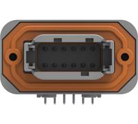 Boîtier pour contacts mâles série DTM TE Connectivity DTM13-12PA Nbr total de pôles 12 1 pc(s)