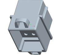 Boîtier pour contacts mâles série MATE-N-LOK TE Connectivity 1-480277-0 Nbr total de pôles 9 Pas: 5.08 mm