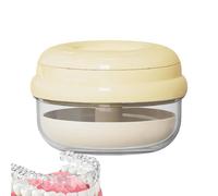 Boîtier pour Dentier Récipient étanche pour prothèses dentaires amovibles