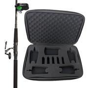Boîtier pour Détecteur De Touche Organisateur De Protection Antichoc | Coffret de Stockage d'Alarme de Touche Pour Eau Salée Et Eau Douce Rivière Lac Étang Vacances En Nuit Et Sur Route