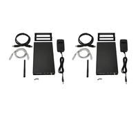 Boîtier pour disque dur externe 2X RJ45, antenne NAS Wi-Fi, SATA USB 3.0, disque dur 3.5 (prise américaine)