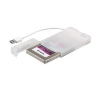 Accessoire pour disque dur I-tec MySafe Advance - Boitier externe - 2.5" - SATA 6Gb/s - USB 3.0 - blanc