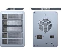 Boîtier pour disque dur, prise en charge RAID, transfert de données à haut débit, 5 Bay-FS5C3