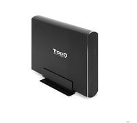 TooQ Boîtier pour disque dur TQE-3531B 3,5" USB 3.0 Aluminium Noir