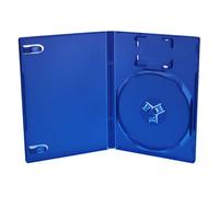 Boîtier pour jeux - EasyPack - PlayStation 2 - Bleu - Protection - Support carte mémoire