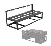 Boîtier pour l'usine de mineur, Boîtier de mines en plein air 8 GPU Frame d'ordinateur | carte de carte de tronçonneuse de cassettes minières en acier améliore la cryptov