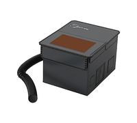 Boîtier pour machine de gravure laser 700 x 700 x 460 mm Boîtier de gravure laser, boîte de protection pliable avec ventilateur et tuyau, sans fumée, protection des yeux, convient à la plupart des