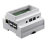 Boîtier Pour Ordinateur Monocarte Camdenboss Cbrpi-dr-4-clr-con Convient Pour (kits De Développement): Raspberry Pi Pou