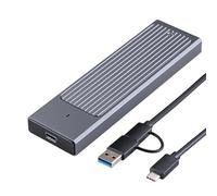Boîtier pour SSD M2 NVMe PCIe/USB-C 3.2, Haute Vitesse de Transfert, idéal pour Le Stockage Externe et Le Transfert de données.