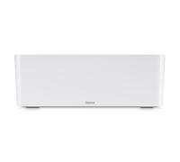 Hama Boîte de Rangement Câbles 'Maxi' (Cache câbles, pour Bureau, Maison, Rangement Chargeurs, Multiprises, Disques durs, 40.0x15.5x13.8cm) Blanc