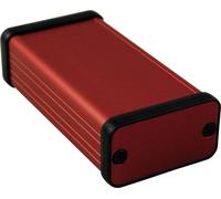 Boîtier profilé Hammond Electronics 1455D801RD aluminium rouge 80 x 45 x 25 1 pc(s)