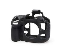 EASYCOVER Coque Silicone Noir pour Nikon D810