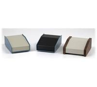 Boîtier pupitre Hammond Electronics 1456FH3BKBU aluminium bleu, noir (L x l x H) 217 x 165 x 56 mm 1 pc(s)
