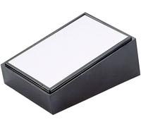 Boîtier pupitre TEKO 102.9 plastique, aluminium noir, argent (L x l x H) 109 x 70 x 50 mm 1 pc(s)