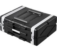 VEVOR Mallette Rack 4U 488,95 mm Valise de Transport Coque en ABS avec Poignée
