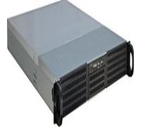 Inter-Tech Boîtier rack 1U 10255 Format 1U G Noir