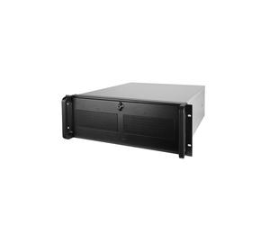 Boîtier Rackable Chieftec UNC-410S-B-U3 4U Acier Noir, Format Support PC, Carte Mère ATX/micro ATX, 5x3.5", 3x5.25", USB 3.2 Gen 1, 482.6x505x177.8mm