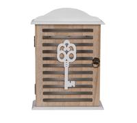 BigBuy Outdoor – Armoire à clefs murale BOIS G en bois