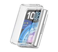 Boîtier résistant Rayures Housse de Protection Boîtier entièrement fermé adapté Moniteur de santé Smartwatch Port Confortable Étui Flexible pour Montre Intelligente