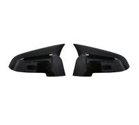 Boîtier Rétroviseur Compatible Avec Pour F10 Pour F11 2011 2012 2013 2014 2015 Voiture Rétroviseur Cache Latéral Aile Protection Caches Carbone Pièces(Bright black)