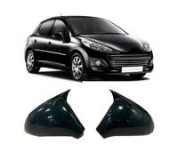 Boîtier Rétroviseur Coque De Rétroviseur De Voiture pour Peugeot 207 2006-2012 2007 2008 2009 2010 2011 Couvercle Rétroviseur