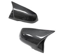 Boîtier Rétroviseur Coque Lot de 2 Coques de rétroviseur en Carbone Noir pour BMW Série 1 2 3 4 XM 220i 328i 420i F20 F21 F22 F23 F30 F32 F33 F36 pour X1 Couvercle Rétroviseur(Carbon Fiber Pattern)