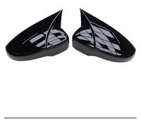 Boîtier Rétroviseur Couvercle Pour VW Pour Golf 6 MK6 GTI GTD 2009-2013 Aspect Carbone Lot 2 Coques Rétroviseurs Extérieurs(B)