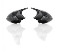 Boîtier Rétroviseur Extérieur Pour BMW Pour E92 Pour E93 Pour E90 Pour E91 Pour E81 Pour E82 Couvercle Noir Fibre Carbone M Look Capuchon Rétroviseur Arrière(Carbon Fiber1)