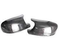 Boîtier Rétroviseur Inversé Coque Pour BMW Pour X1 E84 Pour X3 F25 Pré-LCI 2010 2011 2012 2013 Couvercle De Rétroviseur Noir Brillant(Carbon Look)