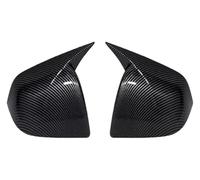 Boîtier Rétroviseur Latéral Pour Tesla Pour Model Y Style Fibre Carbone Noire 1 Paire Coques De Rétroviseurs Arrière Adhésives(A pair carbon fiber)