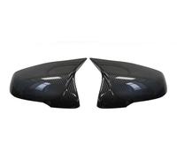 boîtier rétroviseur Lot 2 Coques Rétroviseurs Latérales Noires Brillantes Modifiées Pour BMW Pour X1 F48 Pour X2 F39 Z4 G29 2GT F45 F46 F52 F40 couvercle d'aile latérale(Carbon fiber pattern)
