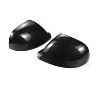 boîtier rétroviseur Lot De 2 Capuchons De Rétroviseurs Latéraux Brillants Pour VW Pour Transporter T5 T5.1 T6 7E1857527F couvercle d'aile latérale(Carbon Fiber Look)