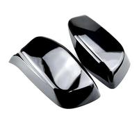 boîtier rétroviseur Lot De 2 Coques De Rétroviseurs Latéraux De Rechange Pour BMW Pour E60 Pour E61 2003-2008 couvercle d'aile latérale(Piano black)