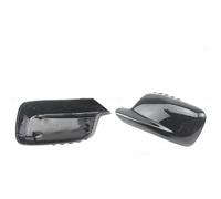 boîtier rétroviseur Lot De 2 Coques Latéraux Carbone Noir Pour BMW Série 3 E46 2 Portes Série 7 E65 E66 E67 E68 2001-2008 couvercle d'aile latérale(Gloss Black)