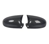 boîtier rétroviseur Lot De 2 Coques Latéraux Style Chauve-souris Pour VW Pour Golf 5 Pour GTI MK5 Pour Jett Pour Passat B6 B5.5 Autocollant Corne couvercle d'aile latérale(Glossy Carbon)