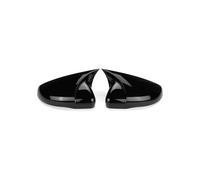 Boîtier Rétroviseur Lot De 2 Coques Rétroviseurs Extérieurs En Fibre Carbone Pour Golf 6 MK6 Pour GTI Pour GTD 2009-2013(Gloss Black-Add on)