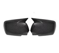 boîtier rétroviseur Lot De 2 Coques Rétroviseurs M Look Pour BMW Pour X5 E53 2000-2006 Noir Brillant couvercle d'aile latérale(Carbon fiber pattern)