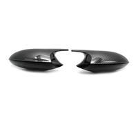Boîtier Rétroviseur Pour BMW Série 3 1 E90 E91 E92 E93 E81 E87 E82 E88 Accessoires Remplacement Pour Caches Latéraux Rétroviseurs Arrière(Carbon Fiber pattern)