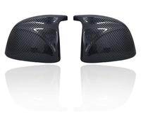 Boîtier Rétroviseur Pour BMW X3 G01 IX3 X4 G02 X5 G05 X6 G06 X7 G07 2 Pièces Coques Rétroviseurs Latéraux Arrière Noir Brillant Motif Carbone(B)