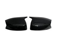 Boîtier Rétroviseur Pour Ford Pour S-MAX 2006-2015 | Cadre de rétroviseur extérieur - Accessoires auto(Aspect sergé)