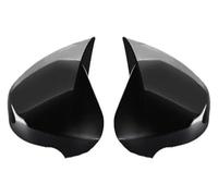 Boîtier Rétroviseur Pour Hyundai Pour Veloster 2012-2018 Vue Arrière Extérieure Corne Bœuf Garniture Latérale Marche Fibre Carbone(A)