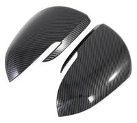 Boîtier Rétroviseur Pour Kia Pour Seltos 2019-2023 Cache Rétroviseur Extérieur Garniture Boîtier Fibre Carbone(Without Horn Carbon)